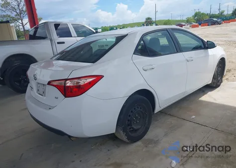 2017 Toyota Corolla Le from USA, damaged, VIN 2T1BURHE7HC817050